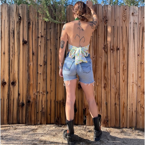 Reversible halter handmade top - Picture 10 of 10